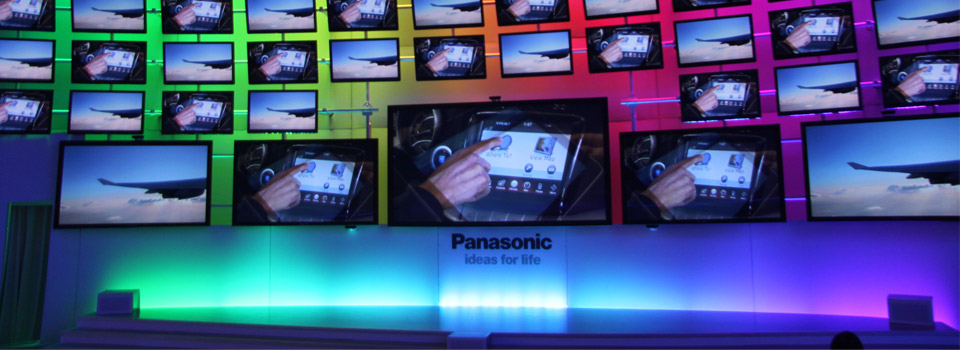 Panasonic Booth - Consumer Electronics Show 2012