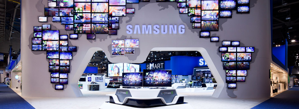 Samsung Booth - Consumer Electronics Show 2011