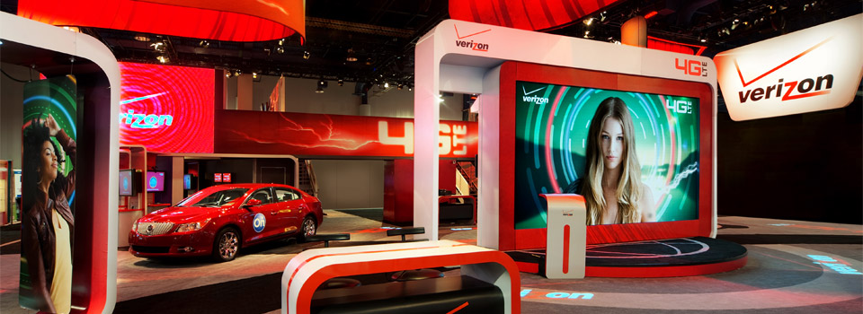 Verizon Wireless Booth - Consumer Electronics Show 2011