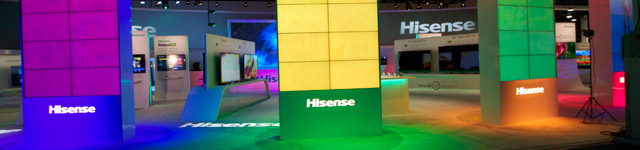 2014 - CES Hisense Exhibit - Fine Design Associates
